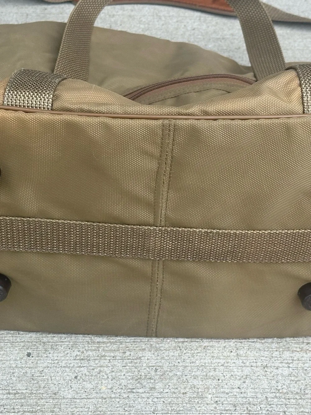 vintage Hartmann ballistic nylon weekender duffel bag